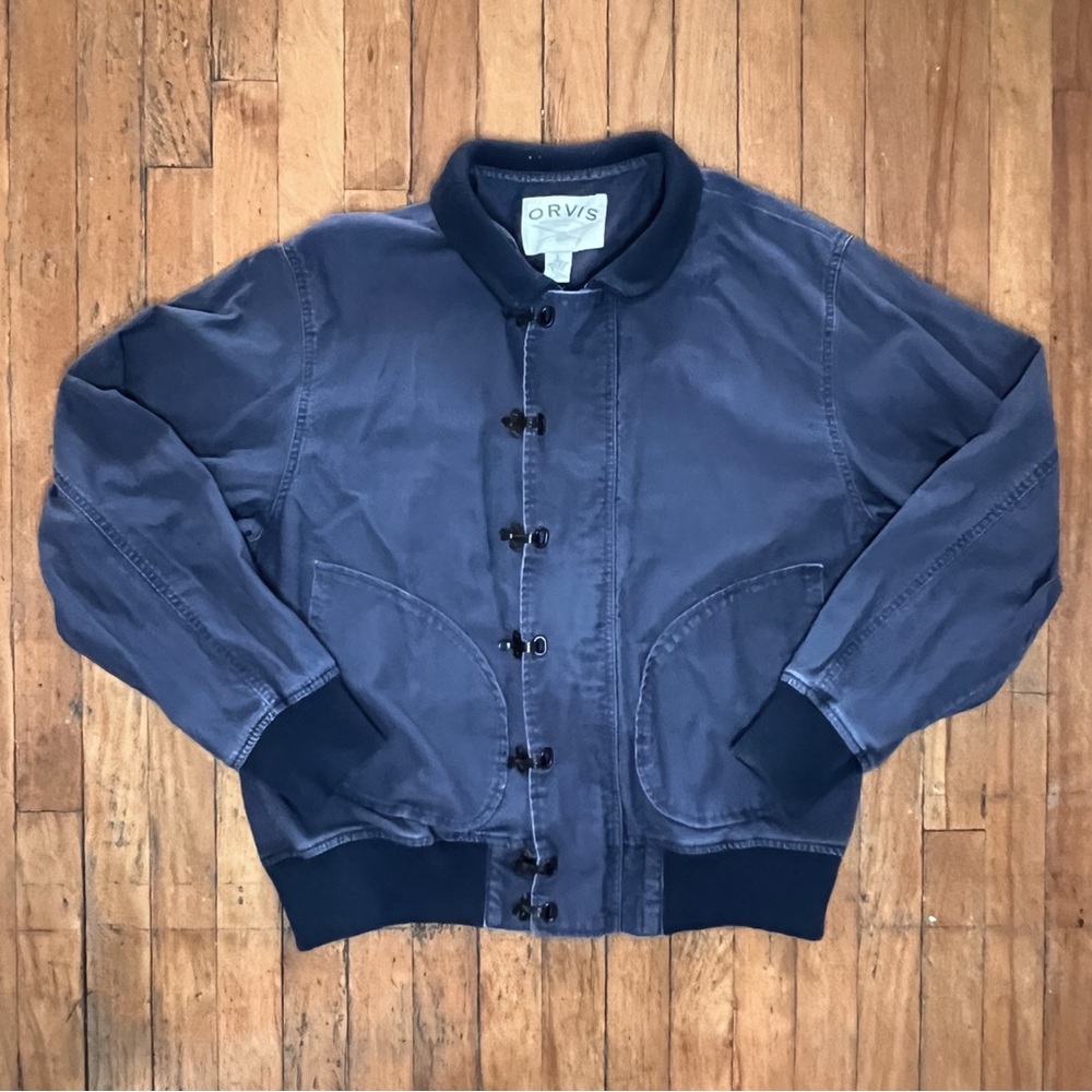 Orvis Men's Navy Blue US NAVY WWII
Naval Deck Jacket (Size L)